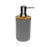 Soap Dispenser Versa Elisa Grey polypropylene (7,5 x 17,5 x 7,5 cm)