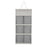 Multi-Purpose Organiser Versa Grey Wall 56 x 26 cm