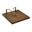 Napkin holder Versa Dark brown Ceramic Bamboo (20 x 6 x 20 cm)