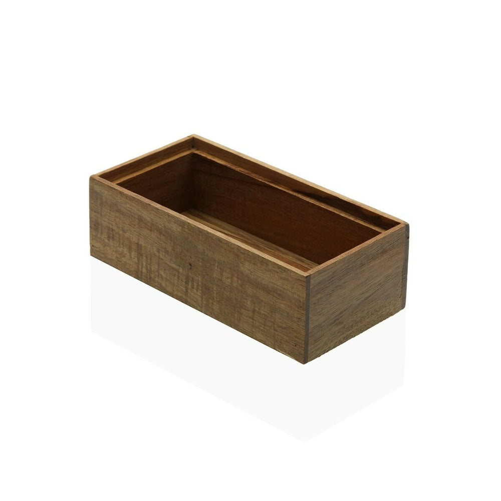 Multi-use Box Versa Small 7,7 x 5,1 x 12,2 cm Acacia Bamboo