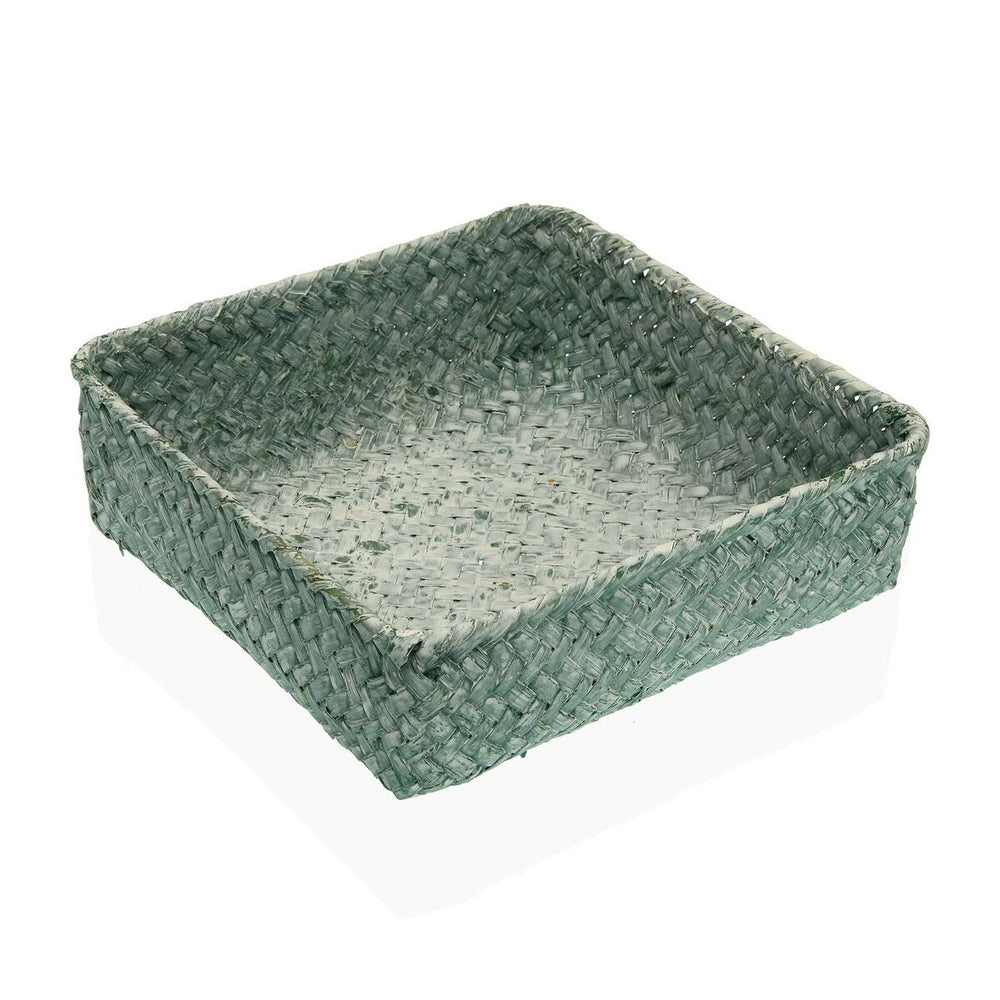 Napkin holder Versa Green Marine algae (19 x 5,5 x 19 cm)