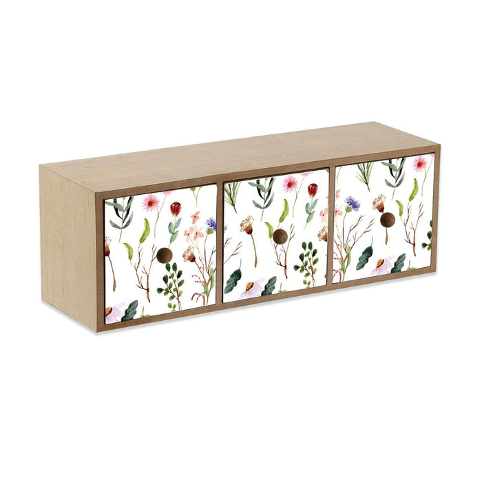 Jewelry box Versa Sansa 11 x 11 x 33 cm MDF Wood