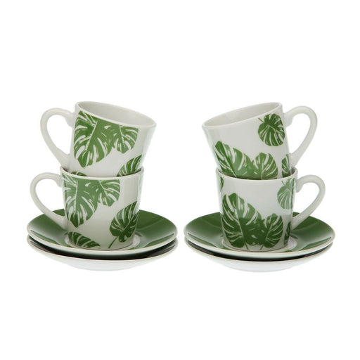 Piece Coffee Cup Set Versa Shelly Porcelain (4 Pieces)