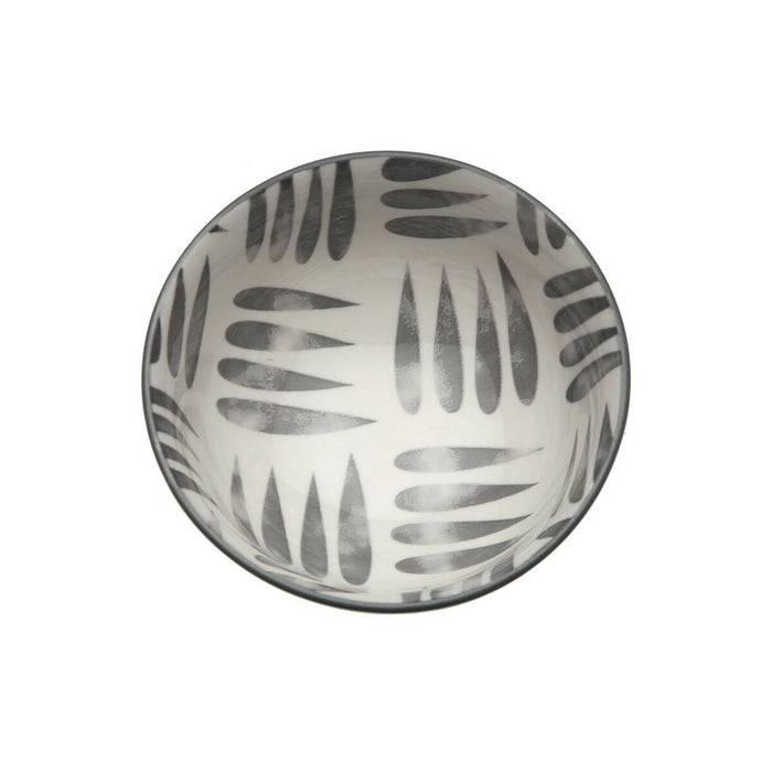 Bowl Versa Grey 11,5 x 6 x 11,5 xm Ceramic Porcelain