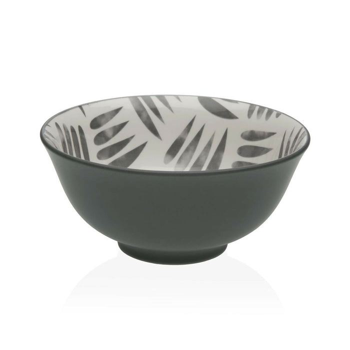 Bowl Versa Grey Ceramic Porcelain 15,5 x 7 x 15,5 cm