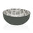 Salad Bowl Versa Grey 22,5 x 9 x 22,5 cm Ceramic Porcelain