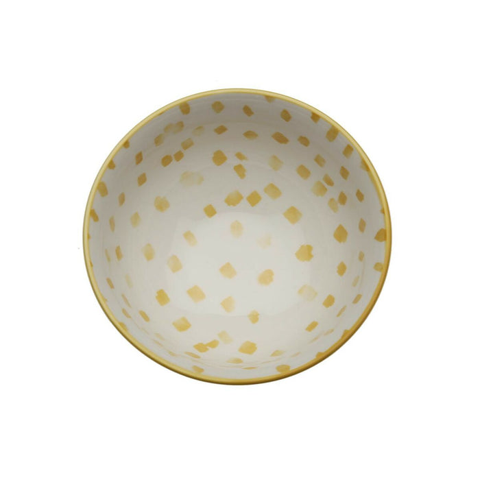 Bowl Versa Yellow 11,5 x 6 x 11,5 xm Ceramic Porcelain