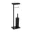 Toilet Roll Holder Versa Lilia Black 15 x 65 x 20 cm Metal