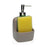 Soap Dispenser Versa Grey Ceramic