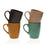 Mug Versa Jasper 4 Units Stoneware