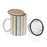 Cup with Tea Filter Versa Jasper Stoneware