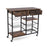 Kitchen Trolley Versa Brown MDF Wood 40 x 85 x 90 cm