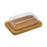 Butter Dish Versa Bamboo polystyrene 12,5 x 6 x 19 cm