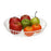 Fruit Bowl Versa White Metal Steel 30 x 4,7 x 30 cm