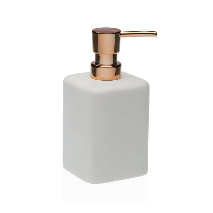 Soap Dispenser Versa Aria White Resin Plastic