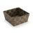 Basket Versa Brown Textile 19 x 9 x 19 cm