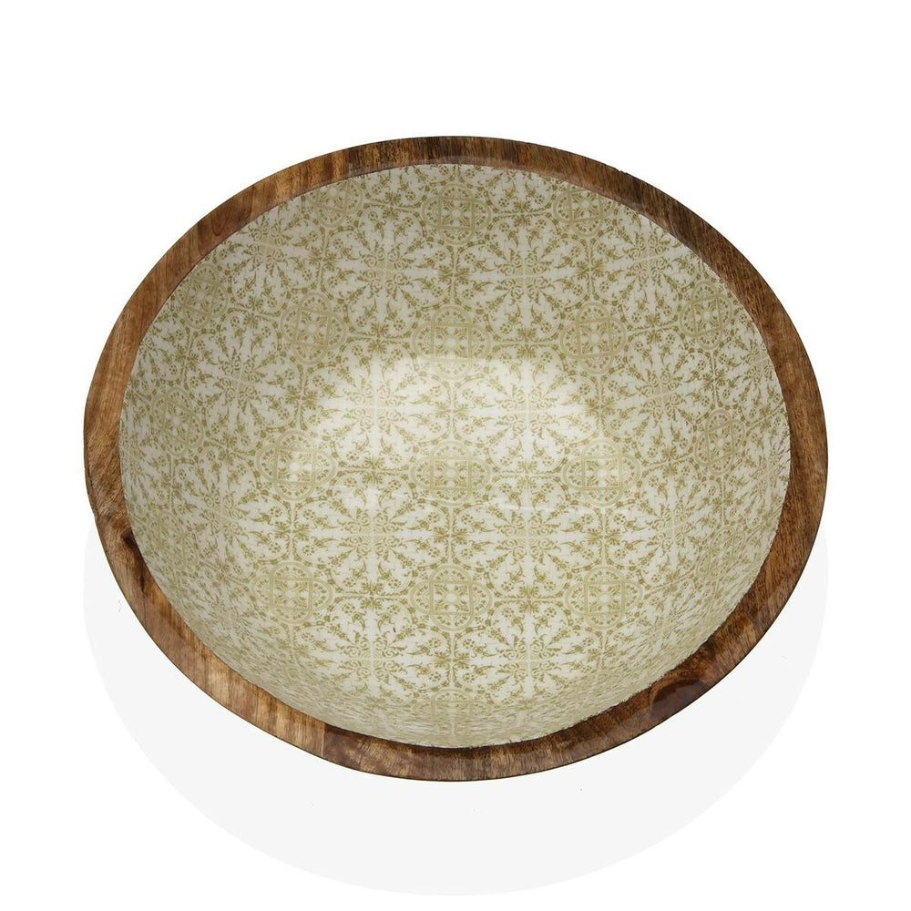 Salad Bowl Versa Porcelain Mango wood 30 x 10 x 30 cm