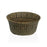 Decorative basket Versa Black Marine algae Ø 28 cm