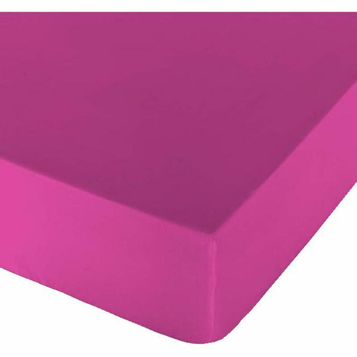 Fitted bottom sheet Naturals Fuchsia