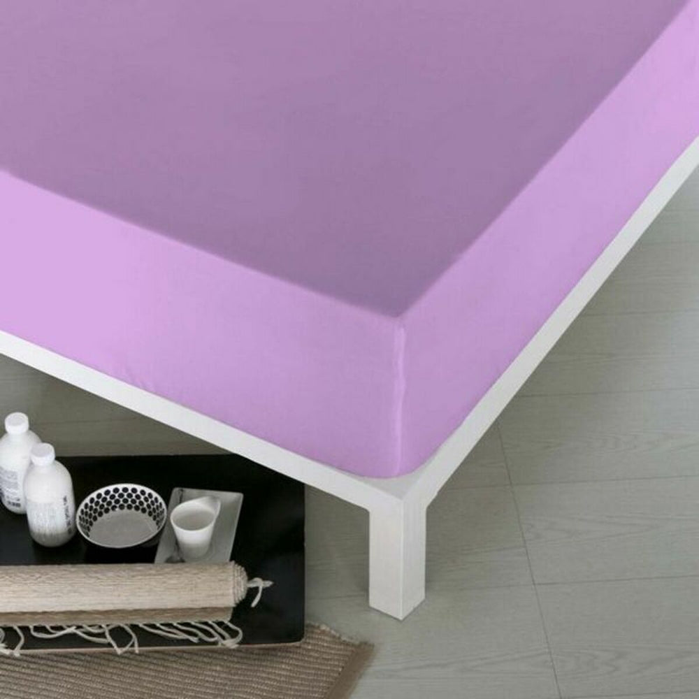 Fitted bottom sheet Naturals Violet