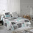 Bedspread (quilt) Icehome God Nat 180 x 260 cm