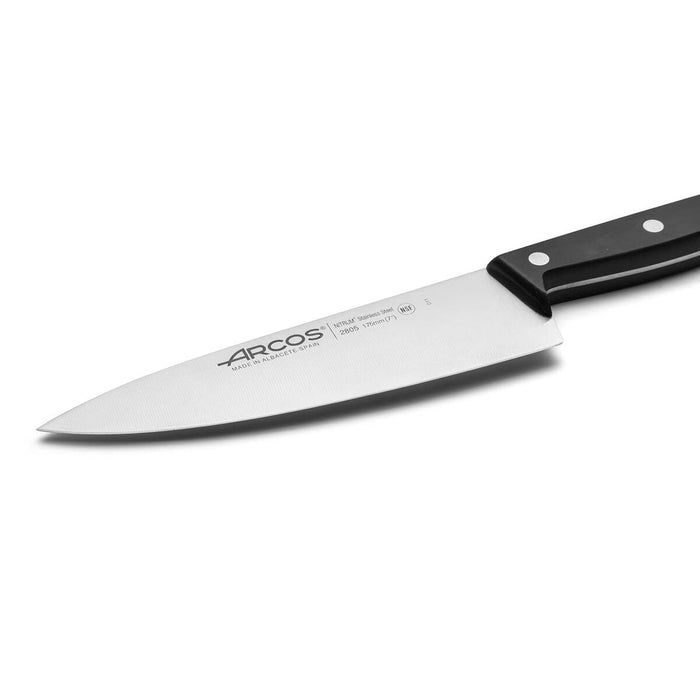 Kitchen Knife Arcos Universal 17,5 cm Black Stainless steel Polyoxymethylene