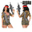 adult t-shirt 6535 female soldier