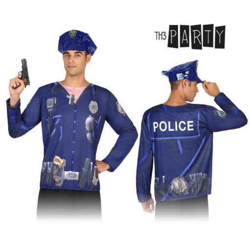 adult t-shirt 7598 policeman