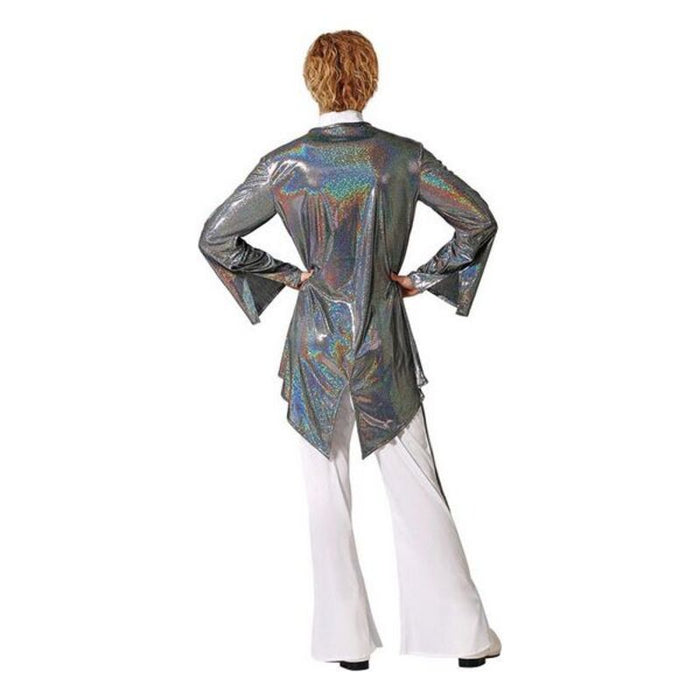 Costume for Adults Silver Rock Star