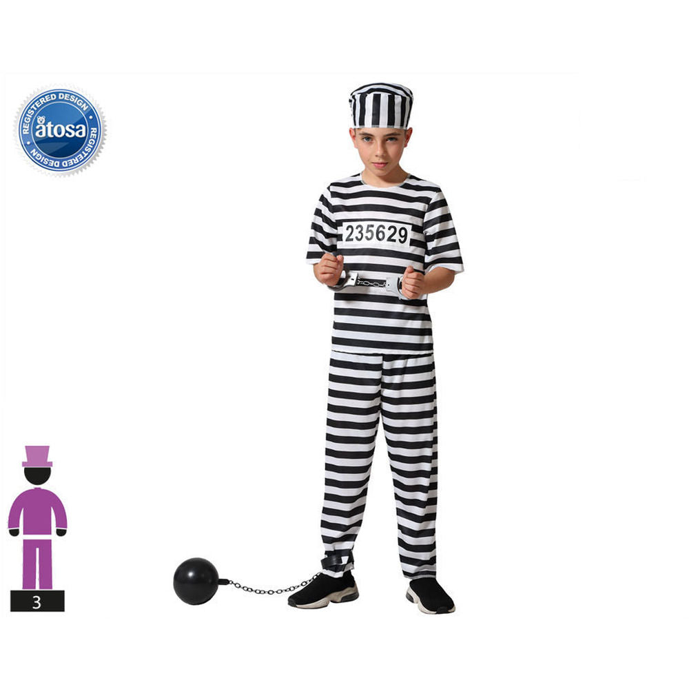 Costume for Children Male Prisoner