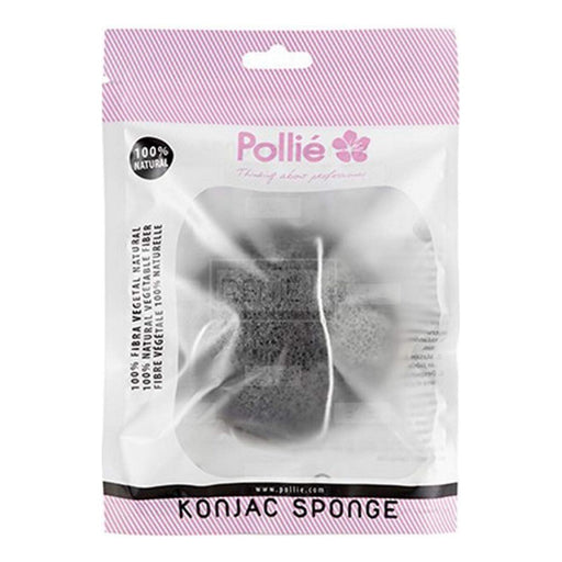 Body Sponge Eurostil KONJAC CARBON Natural Charcoal