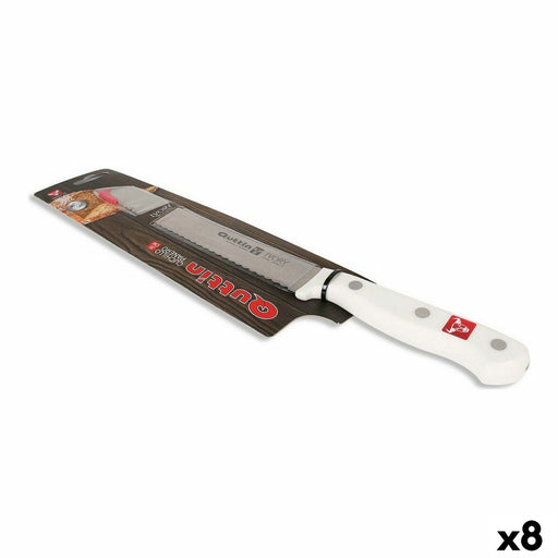 Serrated Knife Quttin Ivory Syb 8 Units 20 cm 1,8 mm
