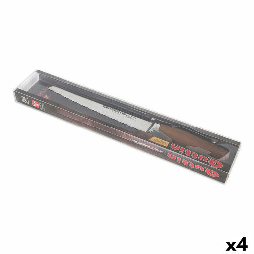 Bread Knife Quttin Legno Stainless steel 4 Units 39 x 8 x 3 cm (20 cm)