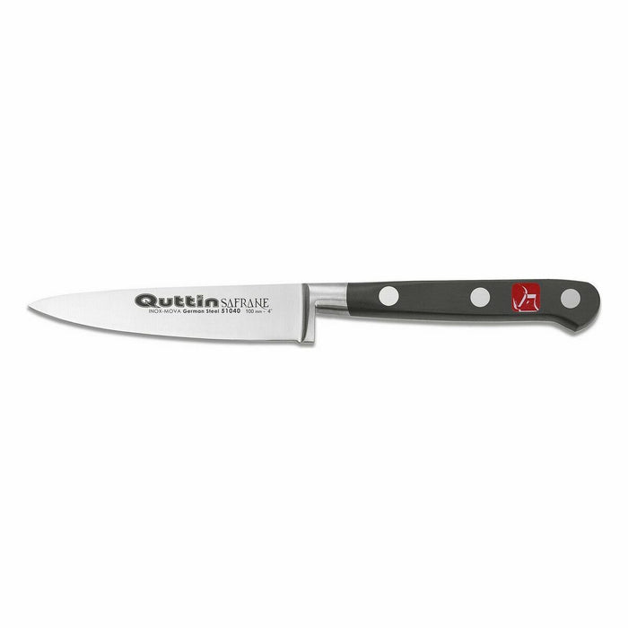 Peeler Knife Quttin Safrane 10 cm 10 x 2 x 2 cm 2 mm (6 Units)