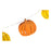 Halloween Decorations DKD Home Decor Garland Pumpkin Wood (7 x 110 x 110 cm)