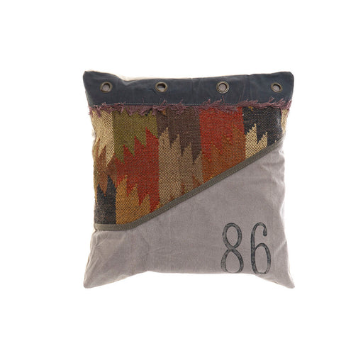 Cushion DKD Home Decor Grey Polyester (45 x 5 x 45 cm)