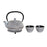 Teapot DKD Home Decor White (4 pcs)