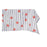 Tablecloth and napkins DKD Home Decor Summer Blue Cotton (150 x 150 x 0.1 cm) (5 pcs)