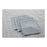 Tablecloth and napkins DKD Home Decor Love Beige Blue Cotton (150 x 1 x 150 cm) (2 pcs)