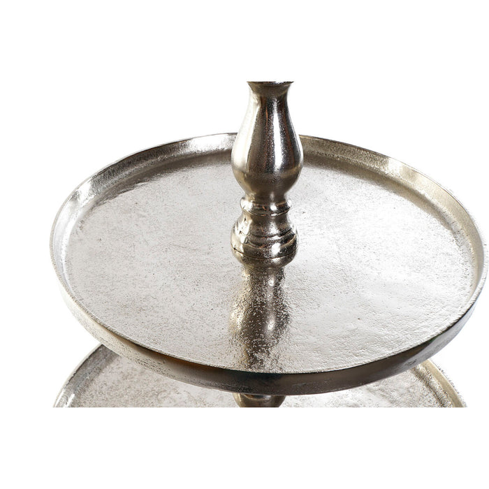 Fruit Bowl DKD Home Decor Aluminium (44 x 44 x 77 cm)