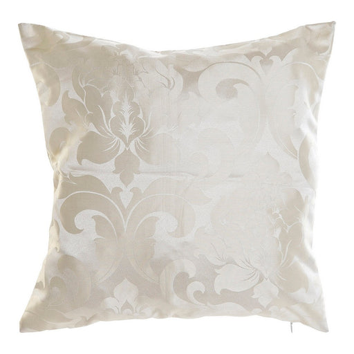 Cushion DKD Home Decor Beige Polyester (45 x 45 x 45 cm)