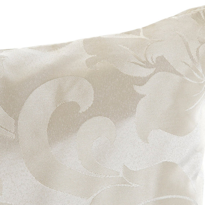 Cushion DKD Home Decor Beige Polyester (50 x 50 x 30 cm)