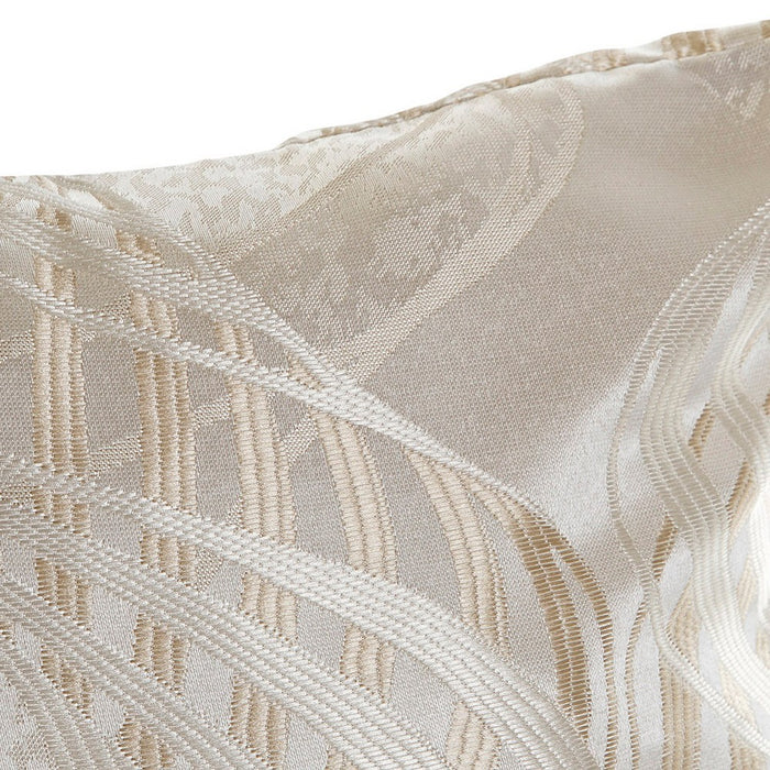 Cushion DKD Home Decor Beige Polyester (50 x 50 x 30 cm)