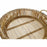 Tray DKD Home Decor 58 x 58 x 14,5 cm Natural (2 Units)