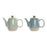 Teapot DKD Home Decor 8424001793235 Blue Green Stoneware 1 L 22,5 x 12 x 16,5 cm (2 Units)