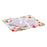 Tablecloth and napkins DKD Home Decor Tropical Cotton (150 x 150 x 0.5 cm) (5 pcs)