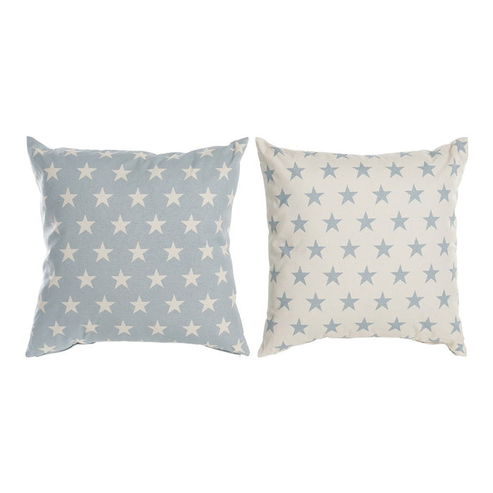 Cushion DKD Home Decor Polyester Cotton (2 pcs) (60 x 10 x 60 cm)