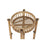 Planter DKD Home Decor Bamboo Natural (32 x 32 x 55.5 cm)
