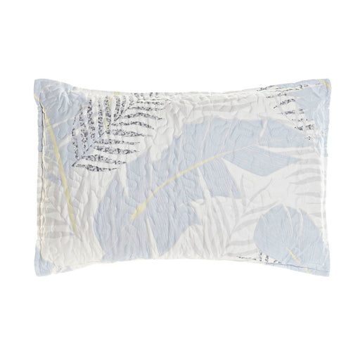 Cushion DKD Home Decor Blue White Polyester (60 x 10 x 40 cm)