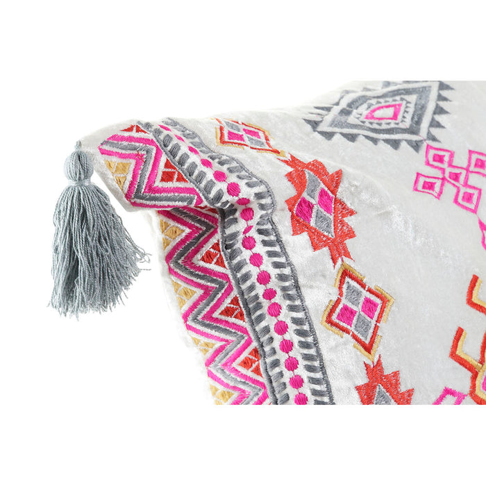 Cushion DKD Home Decor Multicolour Cotton (3 pcs) (40 x 10 x 40 cm)
